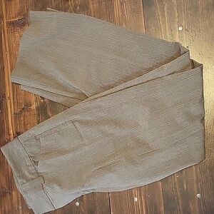 Gap brown curvy fit flared leg pants